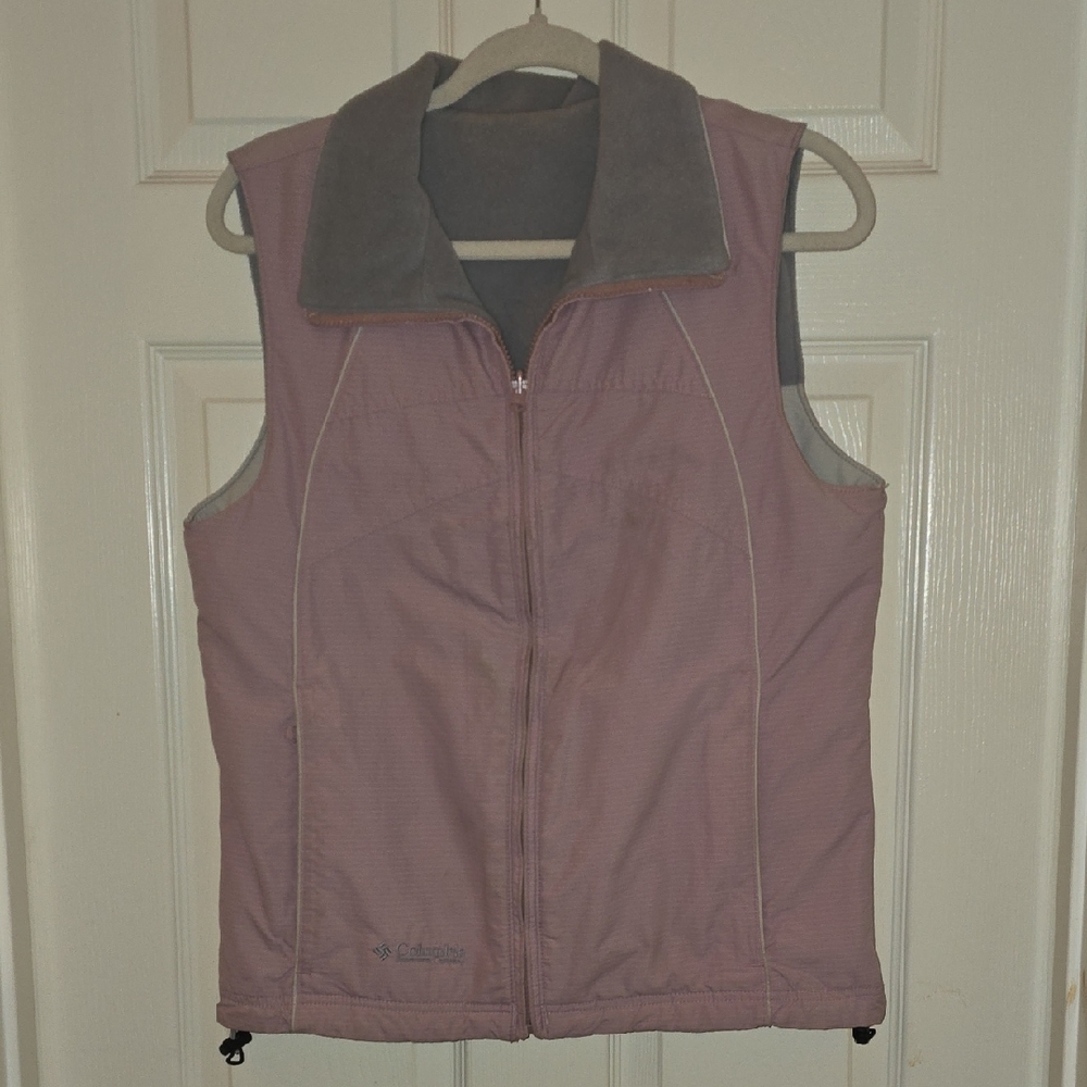 Columbia‎ Women's Pink Reversible  Vest